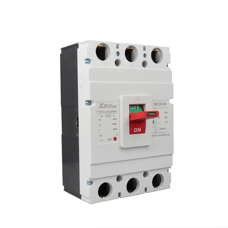 1250 Amp 3 Pole 600v Mccb Circuit Breaker